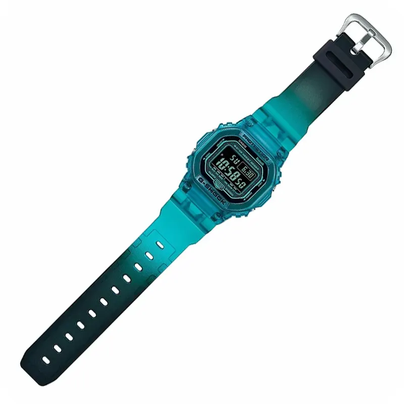 Casio G-Shock Digital Turquoise Dial Bluetooth® Men's Watch- DW-B5600G-2